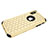 Silicone Matte Finish and Plastic Back Cover Case 360 Degrees Bling-Bling for Apple iPhone X