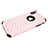 Silicone Matte Finish and Plastic Back Cover Case 360 Degrees Bling-Bling for Apple iPhone Xs