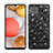 Silicone Matte Finish and Plastic Back Cover Case 360 Degrees Bling-Bling for Samsung Galaxy A42 5G