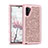 Silicone Matte Finish and Plastic Back Cover Case 360 Degrees Bling-Bling for Samsung Galaxy Note 10 5G