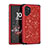 Silicone Matte Finish and Plastic Back Cover Case 360 Degrees Bling-Bling for Samsung Galaxy Note 10 Plus