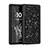 Silicone Matte Finish and Plastic Back Cover Case 360 Degrees Bling-Bling for Samsung Galaxy Note 10 Plus Black