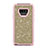 Silicone Matte Finish and Plastic Back Cover Case 360 Degrees Bling-Bling for Samsung Galaxy Note 9