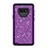 Silicone Matte Finish and Plastic Back Cover Case 360 Degrees Bling-Bling for Samsung Galaxy Note 9