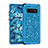 Silicone Matte Finish and Plastic Back Cover Case 360 Degrees Bling-Bling for Samsung Galaxy S10