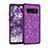 Silicone Matte Finish and Plastic Back Cover Case 360 Degrees Bling-Bling for Samsung Galaxy S10 5G