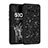 Silicone Matte Finish and Plastic Back Cover Case 360 Degrees Bling-Bling for Samsung Galaxy S10 5G Black