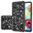 Silicone Matte Finish and Plastic Back Cover Case 360 Degrees Bling-Bling JX1 for Samsung Galaxy A71 5G