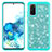 Silicone Matte Finish and Plastic Back Cover Case 360 Degrees Bling-Bling JX1 for Samsung Galaxy S20