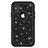 Silicone Matte Finish and Plastic Back Cover Case 360 Degrees Bling-Bling U01 for Apple iPhone Xs Max Black