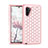 Silicone Matte Finish and Plastic Back Cover Case 360 Degrees Bling-Bling U01 for Samsung Galaxy Note 10 5G