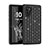 Silicone Matte Finish and Plastic Back Cover Case 360 Degrees Bling-Bling U01 for Samsung Galaxy Note 10 Black