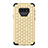 Silicone Matte Finish and Plastic Back Cover Case 360 Degrees Bling-Bling U01 for Samsung Galaxy Note 9 Gold and Black