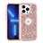 Silicone Matte Finish and Plastic Back Cover Case 360 Degrees Bling-Bling YJ1 for Apple iPhone 13 Pro