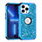 Silicone Matte Finish and Plastic Back Cover Case 360 Degrees Bling-Bling YJ1 for Apple iPhone 13 Pro Max