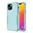 Silicone Matte Finish and Plastic Back Cover Case 360 Degrees for Apple iPhone 13