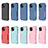 Silicone Matte Finish and Plastic Back Cover Case 360 Degrees for Apple iPhone 13
