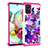 Silicone Matte Finish and Plastic Back Cover Case 360 Degrees JX1 for Samsung Galaxy A51 5G Hot Pink