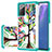 Silicone Matte Finish and Plastic Back Cover Case 360 Degrees JX1 for Samsung Galaxy Note 20 5G