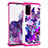 Silicone Matte Finish and Plastic Back Cover Case 360 Degrees JX1 for Samsung Galaxy S20 Hot Pink