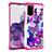 Silicone Matte Finish and Plastic Back Cover Case 360 Degrees JX1 for Samsung Galaxy S20 Plus 5G Hot Pink