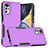 Silicone Matte Finish and Plastic Back Cover Case 360 Degrees MQ1 for Motorola Moto G22