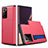 Silicone Matte Finish and Plastic Back Cover Case 360 Degrees N01 for Samsung Galaxy Note 20 Ultra 5G