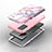 Silicone Matte Finish and Plastic Back Cover Case 360 Degrees N02 for Samsung Galaxy Note 20 5G