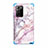 Silicone Matte Finish and Plastic Back Cover Case 360 Degrees N02 for Samsung Galaxy Note 20 Ultra 5G