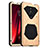 Silicone Matte Finish and Plastic Back Cover Case 360 Degrees R01 for Xiaomi Mi 9T Gold