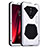 Silicone Matte Finish and Plastic Back Cover Case 360 Degrees R01 for Xiaomi Mi 9T White