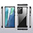 Silicone Matte Finish and Plastic Back Cover Case 360 Degrees R02 for Samsung Galaxy Note 20 Ultra 5G