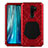 Silicone Matte Finish and Plastic Back Cover Case 360 Degrees R02 for Xiaomi Redmi Note 8 Pro