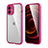 Silicone Matte Finish and Plastic Back Cover Case 360 Degrees R05 for Apple iPhone 12