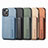 Silicone Matte Finish and Plastic Back Cover Case 360 Degrees U05 for Apple iPhone 13 Mini