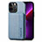 Silicone Matte Finish and Plastic Back Cover Case 360 Degrees U05 for Apple iPhone 13 Pro Max