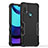 Silicone Matte Finish and Plastic Back Cover Case for Motorola Moto E20