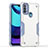 Silicone Matte Finish and Plastic Back Cover Case for Motorola Moto E20