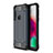 Silicone Matte Finish and Plastic Back Cover Case for Motorola Moto G8 Play