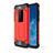 Silicone Matte Finish and Plastic Back Cover Case for Motorola Moto One Zoom
