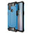 Silicone Matte Finish and Plastic Back Cover Case for OnePlus Nord N10 5G Sky Blue