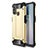 Silicone Matte Finish and Plastic Back Cover Case for OnePlus Nord N100 Gold