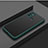 Silicone Matte Finish and Plastic Back Cover Case for Oppo A32