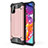 Silicone Matte Finish and Plastic Back Cover Case for Samsung Galaxy M40S