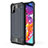 Silicone Matte Finish and Plastic Back Cover Case for Samsung Galaxy M40S