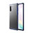 Silicone Matte Finish and Plastic Back Cover Case for Samsung Galaxy Note 10 Blue