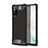 Silicone Matte Finish and Plastic Back Cover Case for Samsung Galaxy Note 20 5G Black