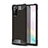 Silicone Matte Finish and Plastic Back Cover Case for Samsung Galaxy Note 20 Ultra 5G Black