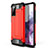 Silicone Matte Finish and Plastic Back Cover Case for Samsung Galaxy S20 FE 2022 5G