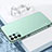 Silicone Matte Finish and Plastic Back Cover Case for Samsung Galaxy S25 Ultra 5G